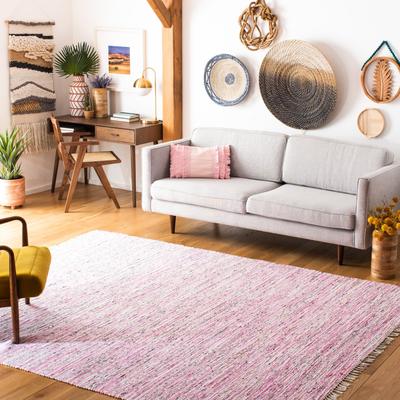 SAFAVIEH Handmade Rag Rug Arabelle Stripe Cotton Rug