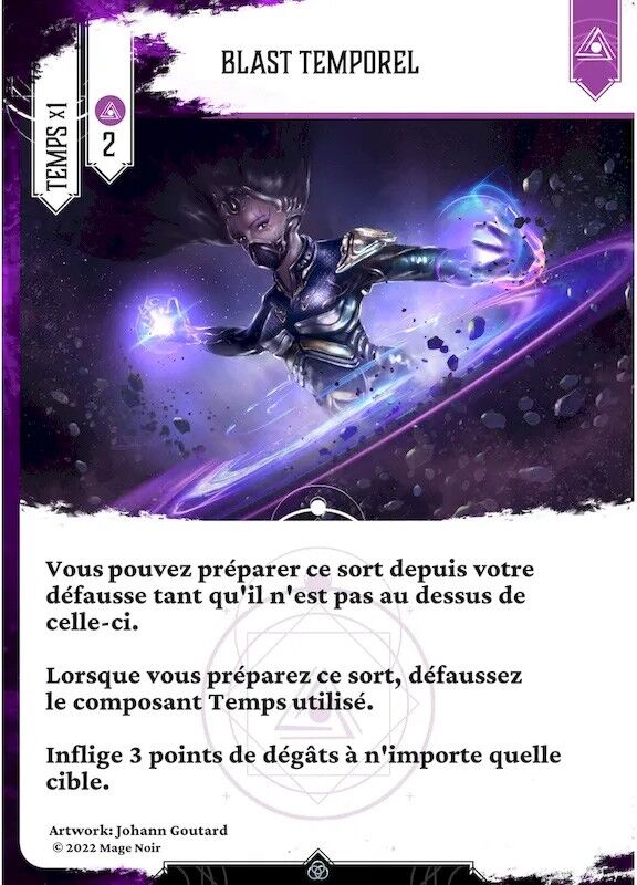 Double Combo Games Mage Noir - Extension 2 Voie du Plieur de Temps