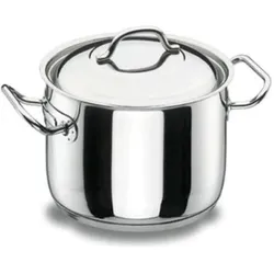 Lacor 72124, Pfanne + Kochtopf, Silber