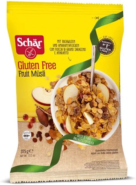 Schar MUESLI COM FRUTAS SEM GLÚTEN 375g