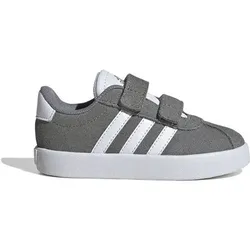 ADIDAS Kinder Skateboardschuhe VL Court 3.0, Größe 23 in Grau GRETHR/FTWWHT/GRETWO