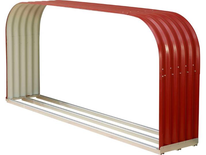 Vitavia Kaminholzregal Lignum 401, flach, BxTxH:209,6x40,1x99,8 cm, BxTxH: 210x40x100 cm