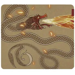 Razer Gigantus V2 Large Counter-Strike 2 Dragon Lore Edition (L), Mausmatte, Gold, Orange, Rot, Gelb