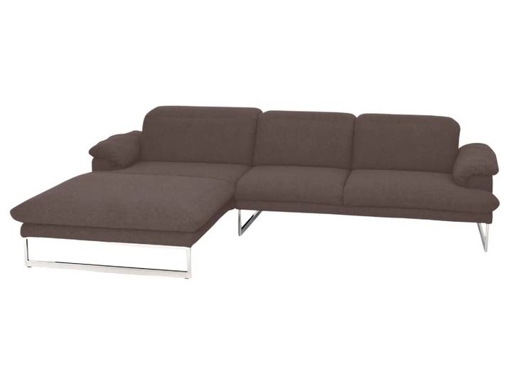 Ecksofa 8153 Basic Himolla / Farbe: Elefant / Material: Stoff Basic