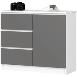 Kommode   ¦ mehrfarbig ¦ Maße (cm): B: 80 H: 77