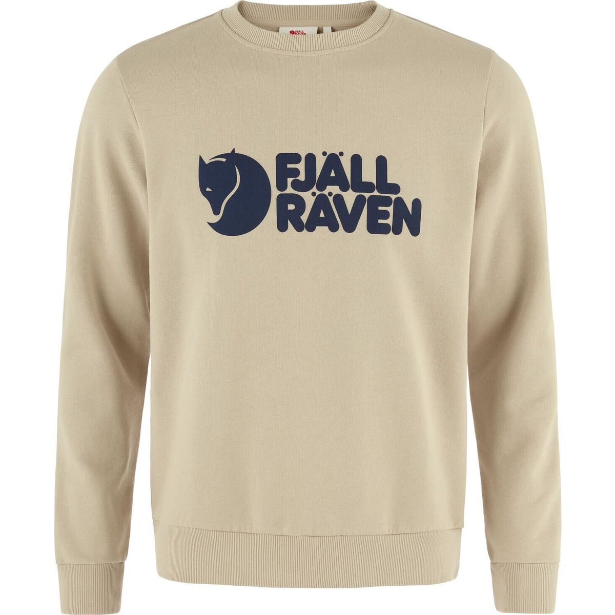 Fjällräven Logo Sweater M fossil (118) M F84142-118-M