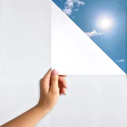 Milchglasfolie für Fenster & Türen - 0.75 m / 50 m / Statische Haftung