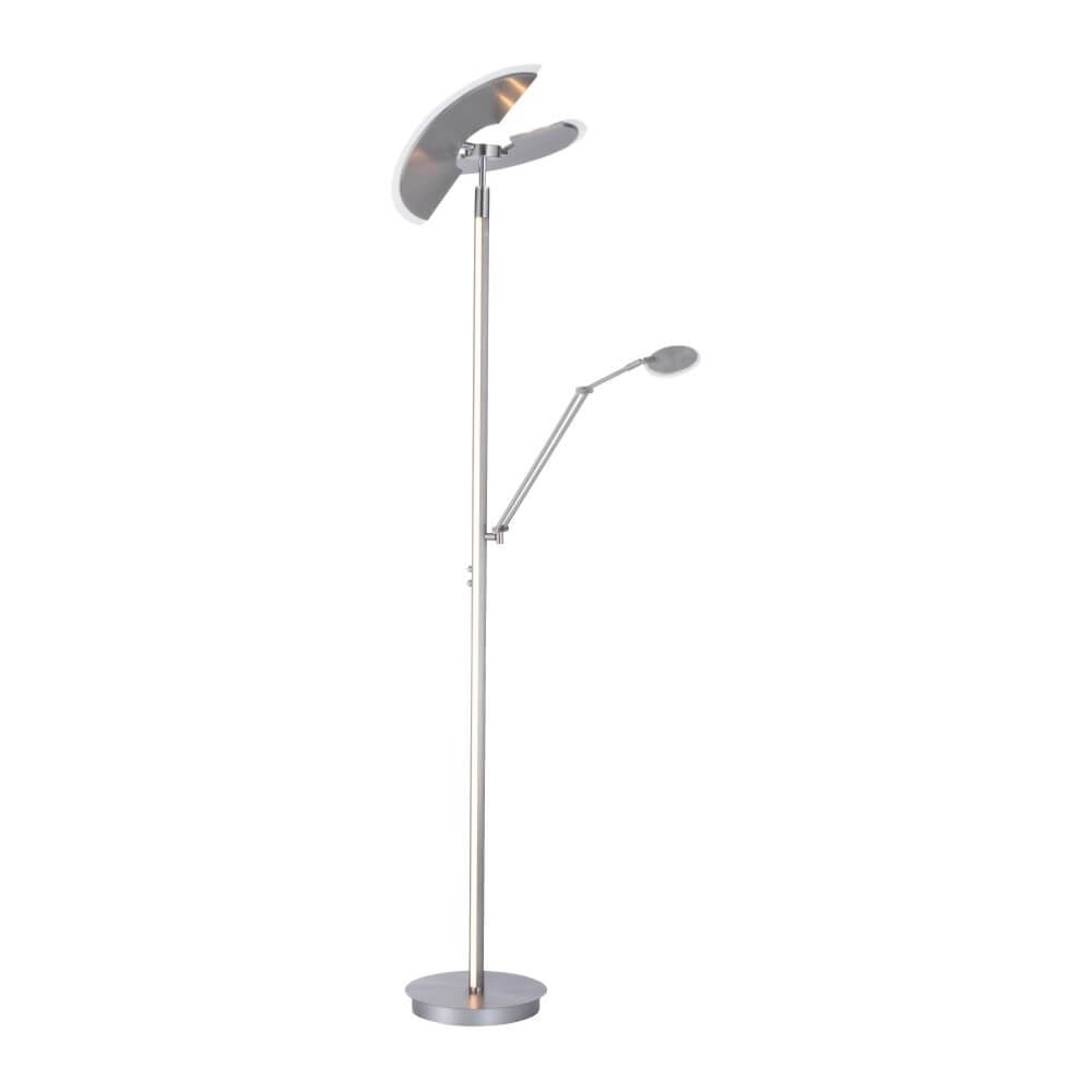 Paul Neuhaus Pure Mutil LED vloerlamp - Zilver - Modern metaal