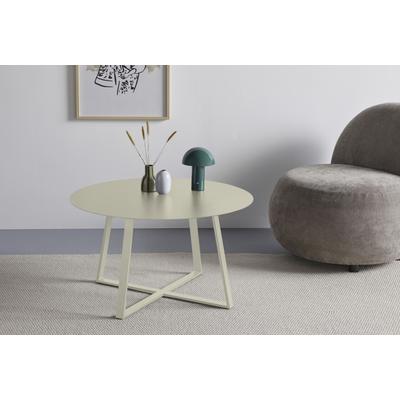 Couchtisch S.OLIVER "Gwenn", weiß, B:80cm H:45cm T:80cm, Tische, Couchtisch, aus pulverbeschichtetem Metall für den flexiblen Einsatz