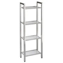 Standregal Linda Glas Weiß