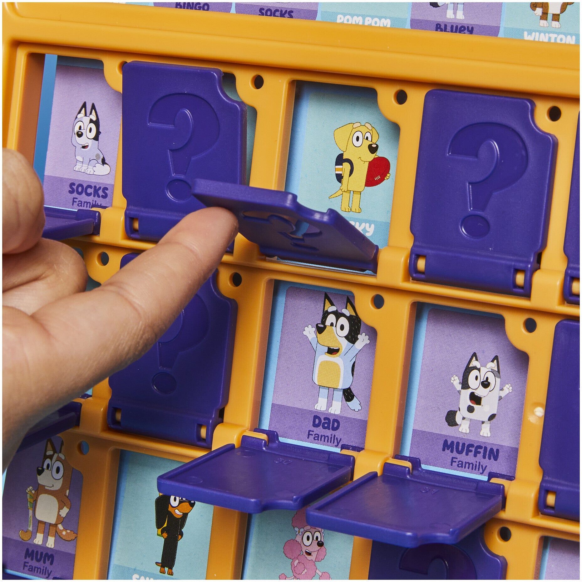 Hasbro Gaming Guess Who? Bluey Edition Board Game for Families, Ages 6+, Bluey Fans, Deduction Game