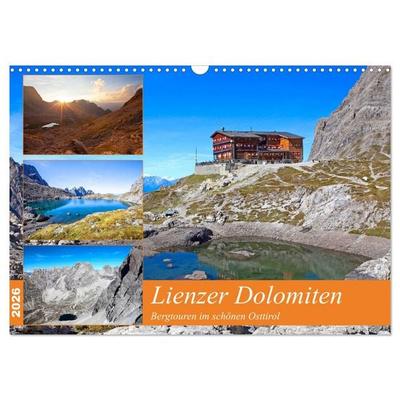 Lienzer Dolomiten (Wandkalender 2026 DIN A3 quer), CALVENDO Monatskalender
