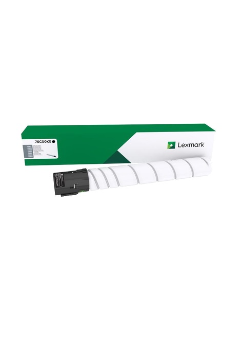 Lexmark CS921 CS923 CX920 CX921 CX922 CX923 CX924 Black Toner Cartridge Original Tonereinheit Schwarz (76C00K0)