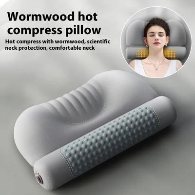 Uplifted Finds Upgraded Wormwood Hot Compress Cervical Pillow For Neck Heat Therapy Sleep Support Upgraded Wormwood Hot Compress Cervical Pillow For Neck Heat Therapy Sleep Support