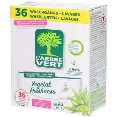 L'arbre Vert Waschmittel Pulv Vegetal Fresh 1.8 kg 1,8 Pulver