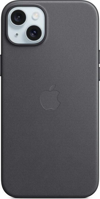 Apple iPhone 15 Plus FineWoven-Stoff mit MagSafe schwarz