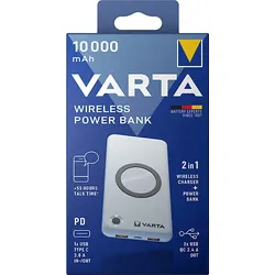 VARTA Wireless Power Bank 10000mA+Ladekabel 57913