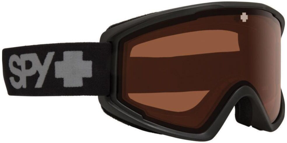 Spy  - Crusher Elite Matte Black Low Light Persimmon - Masque de Ski