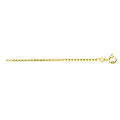 Kette ohne Anhänger ADELIA´S "Erbskette Halskette 585 Gold ( 14K )" Gr. 42, gold, Halsketten, Damen, 42, Gold, Goldkette