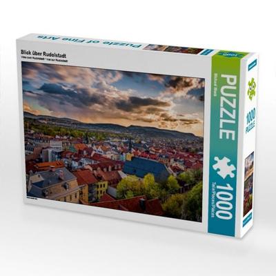 CALVENDO Puzzle Rudolstadt, schöne Stadt | 1000 Teile Lege-Größe 64 × 48 cm Foto-Puzzle für glückliche Stunden
