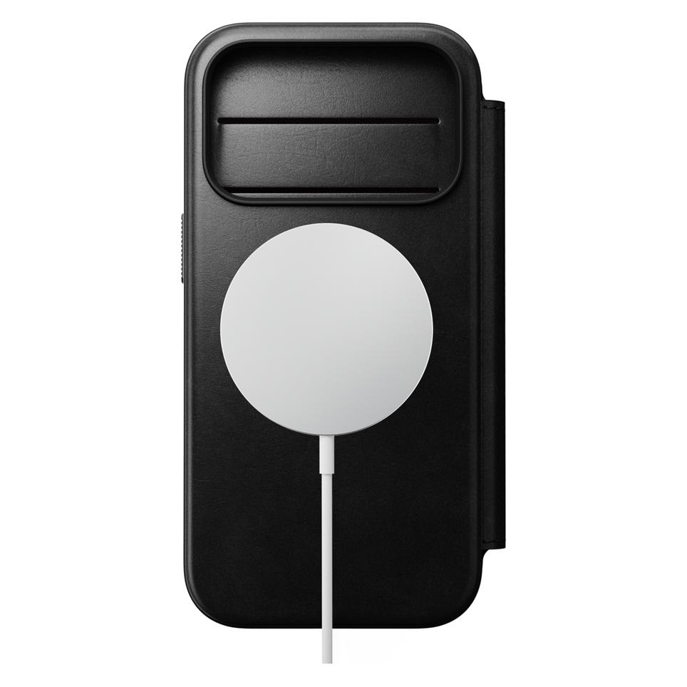 Nomad MagSafe Book-Cover Modern Leather (Apple iPhone 17 Pro, Apple iPhone 18 Pro) (NM009100858)