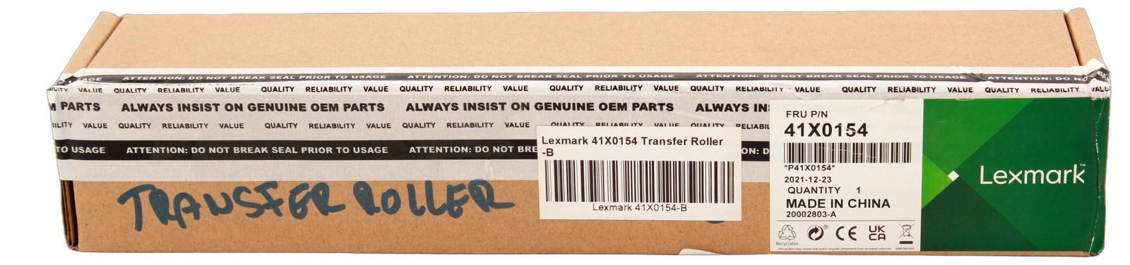 Lexmark SVC-rollen transport (41X0154)