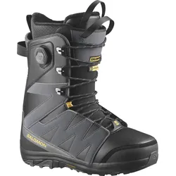 SALOMON X APPROACH LACE SJ BOA Boot 2027 black/asphalt/spicy mustard - 43