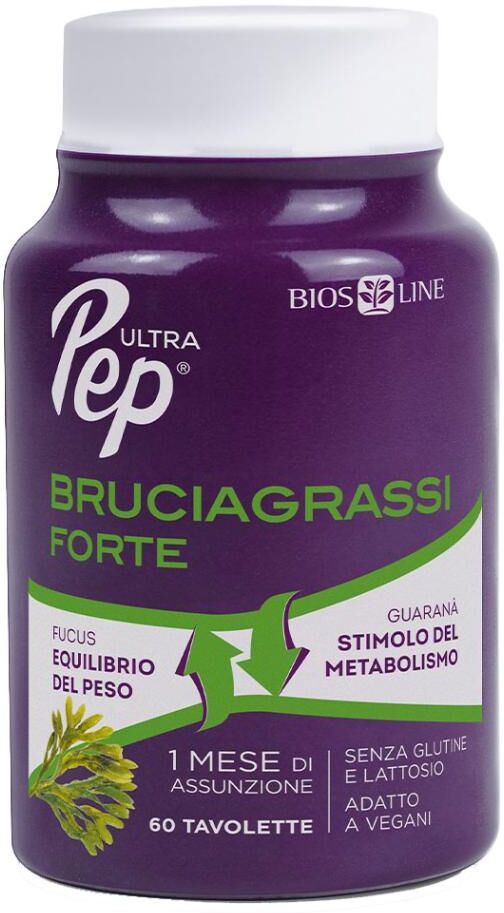 BIOS LINE SpA Ultra Pep Bruciagrassi Forte New, 60 Tavolette