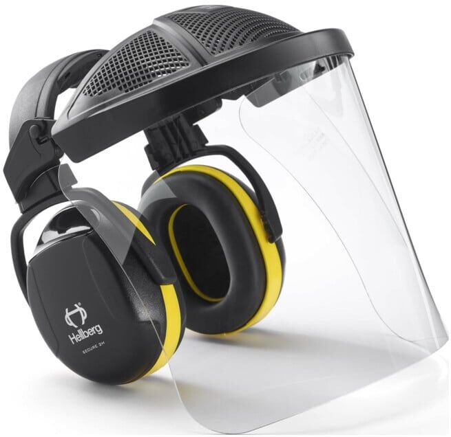 Hellberg SECURE 2H PC Visière Visier-Muff-Combo. 44102-001 (44102-001)
