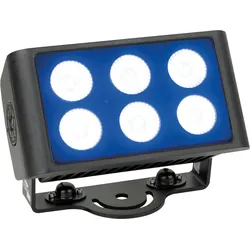 Showtec Cameleon Flood 6 Q6 Tour 6x 10 W RGBWA-UV-LED-Fluter - Power Pro True