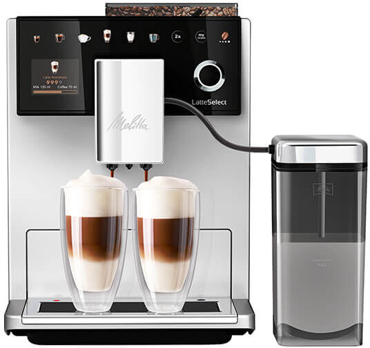Melitta Latte Select Silver 630-211 Bean To Cup Coffee Machine
