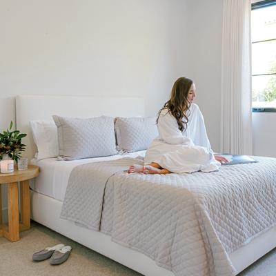 Jennifer Adams Diamond Blanket/Coverlet