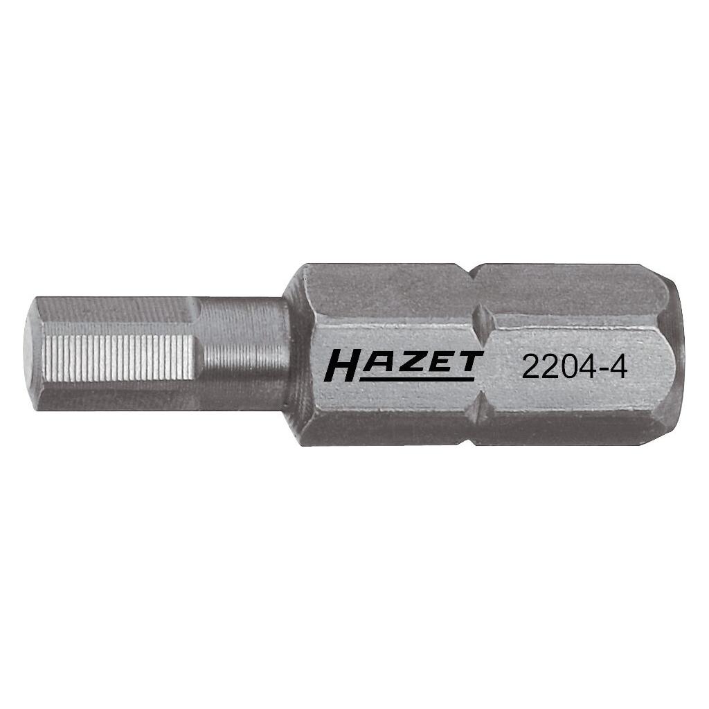 Hazet Bit 2204-7 Sechskant6,3 (1/4 Zoll) Innen Sechskant Profil 7 mm (2204-7)