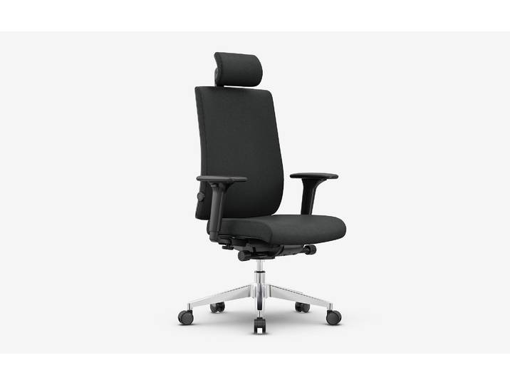 Bürodrehstuhl Senta Pro Schwarz Niedrig