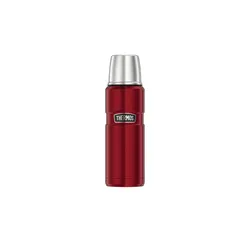THERMOS Isolierflasche  STAINLESS KING BEVERAGE BOTTLE ¦ rot ¦ Edelstahl