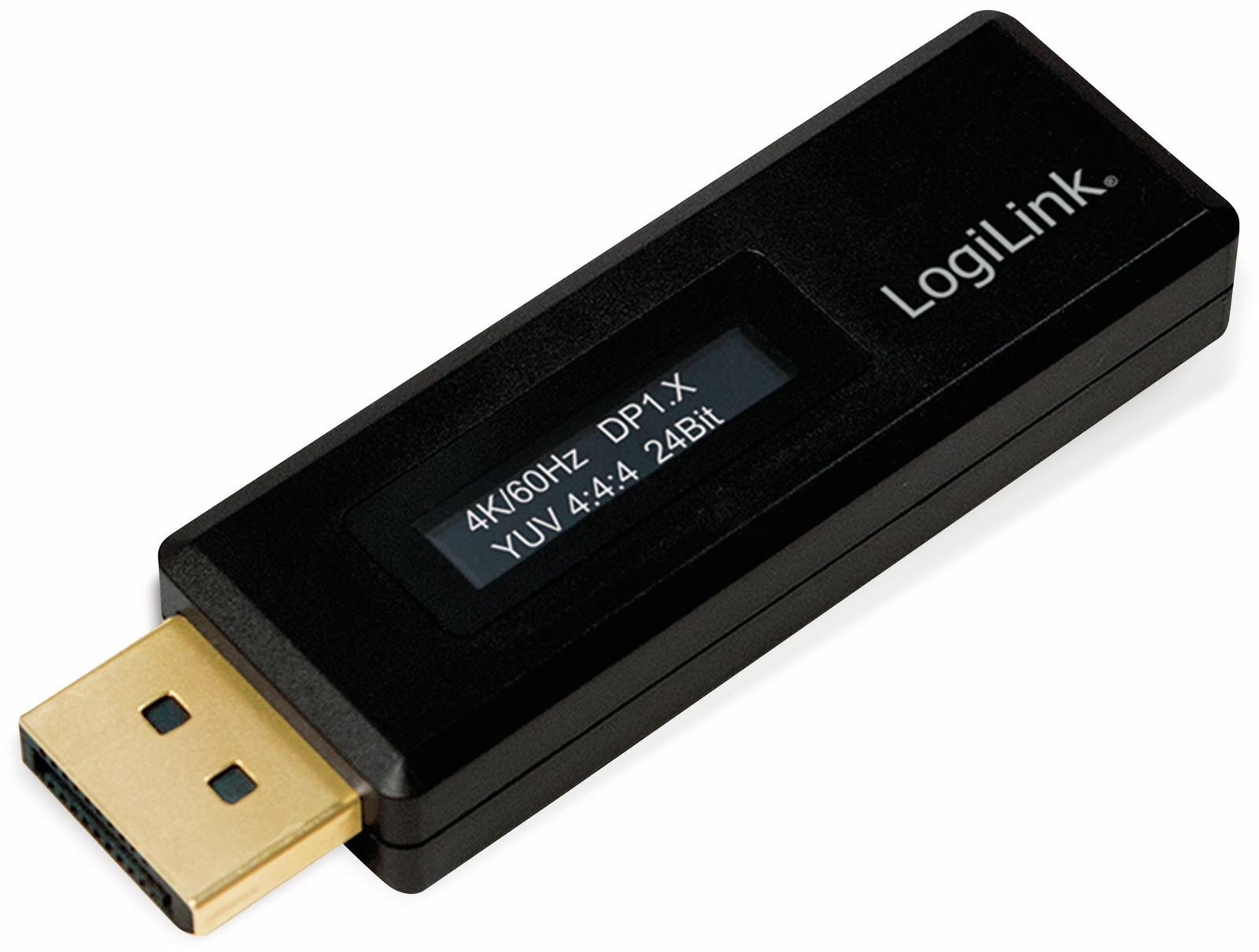 LogiLink DisplayPort-tester voor het uitlezen van EDID-informatie
