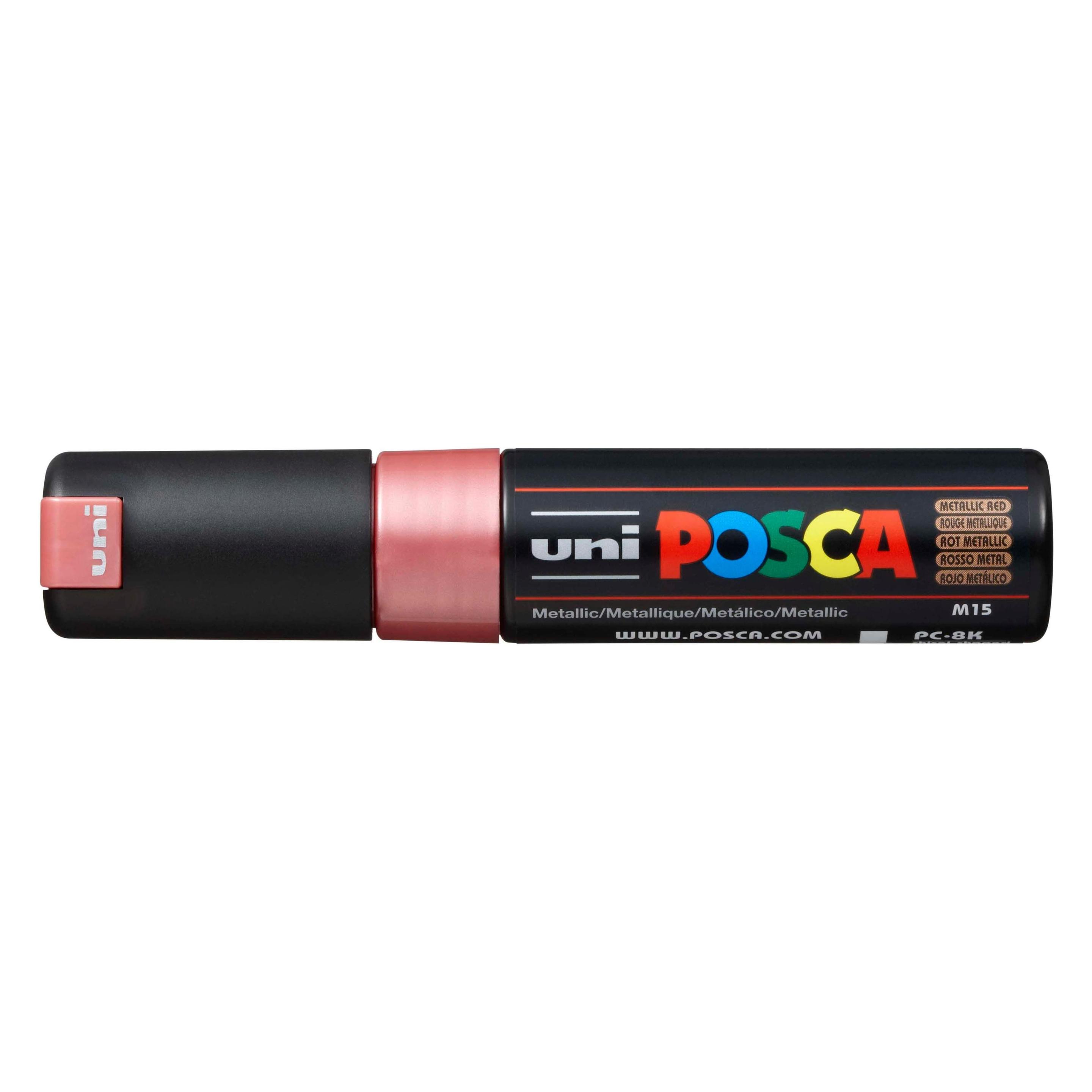 Posca Bold Marker PC-8K Metallic (1x) (PC8K MET. RE)