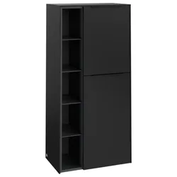 Villeroy und Boch Subway 3.0 Mittelschrank C59901VL 57,4x120x36,2cm, Schanier rechts/Griff Volcano black, volcano black