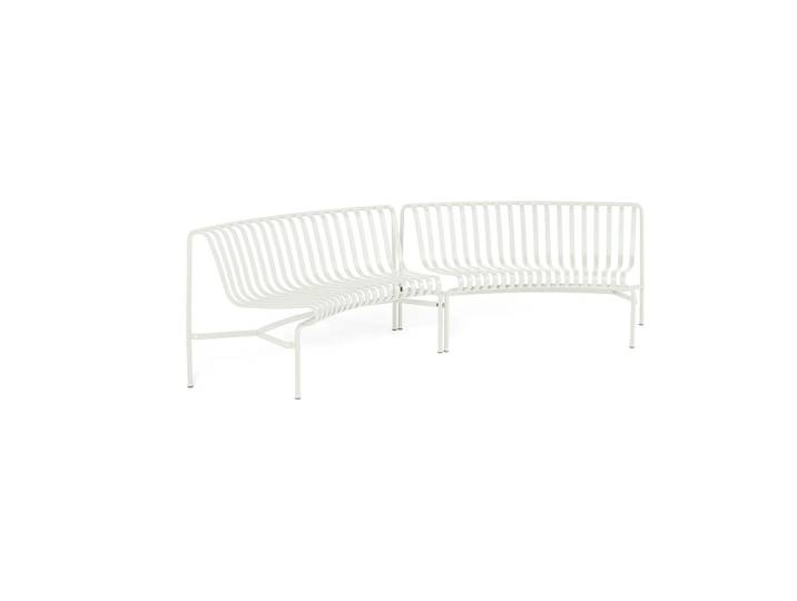 HAY Banc de parc Dining Palissade in-in Cream white