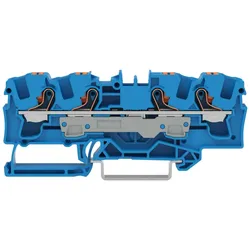 WAGO GmbH &amp; Co. KG 4-Leiter-Durchgangsklemme 2206-1404