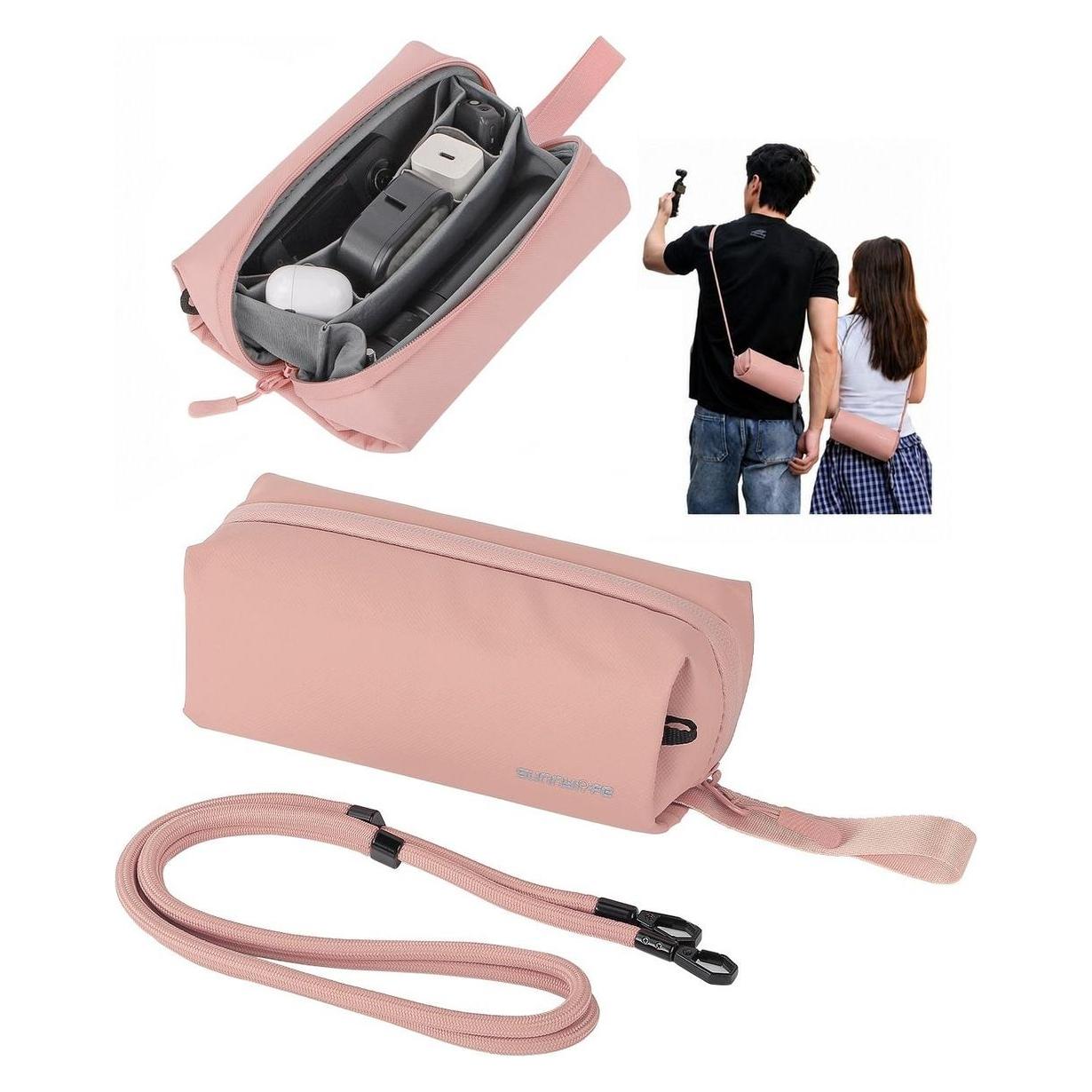 Sunnylife Tasche, Etui, Hülle, Organizer für DJI Osmo Pocket 3 / Insta360 X5 / Go 3s / B018-p / Rosa (SUNNYLIFE)