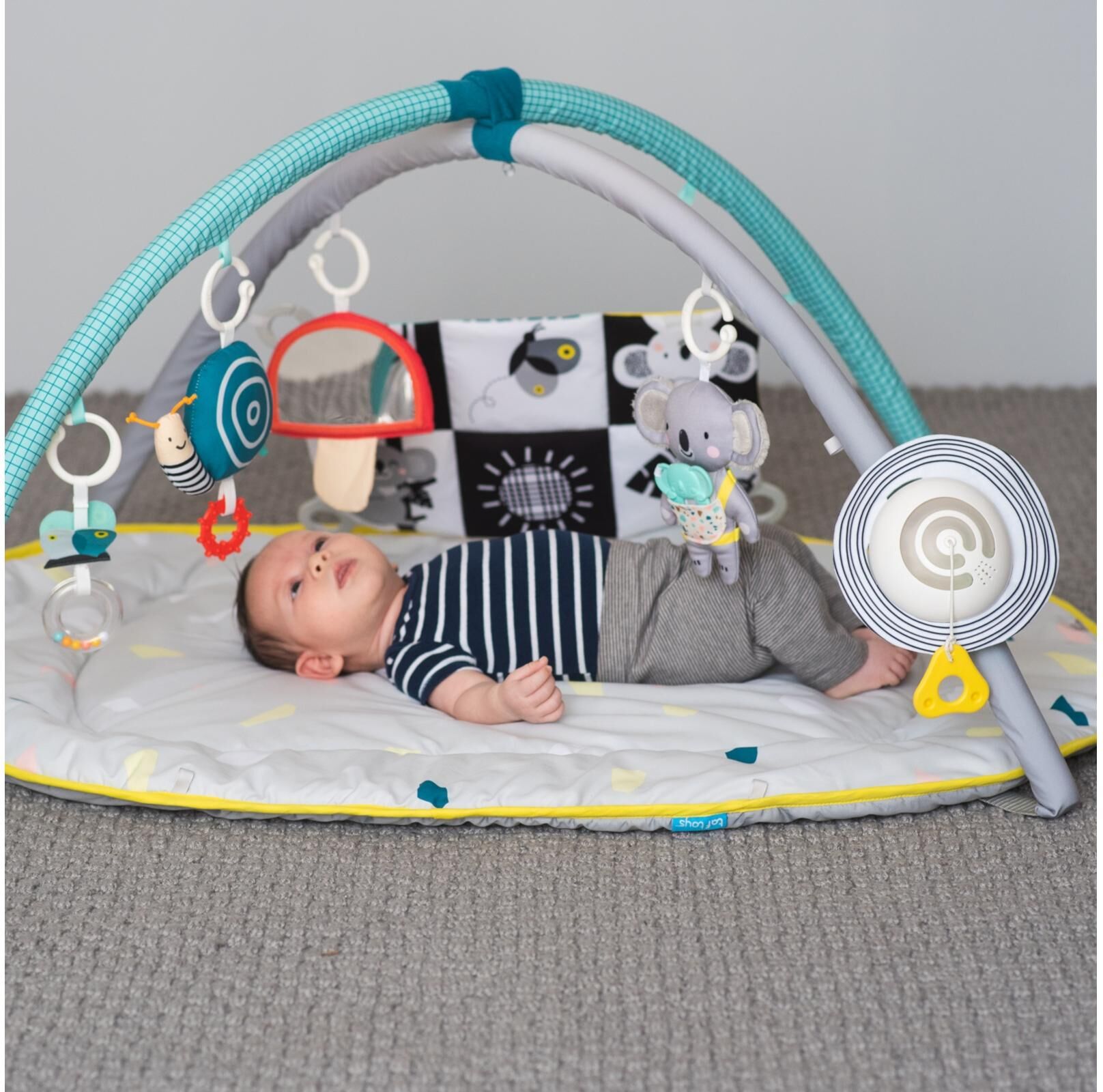 Spielmatte TAF TOYS "All Around Me 0M+", Kinder, bunt (mehrfarbig), Sportmatten Spielmatte mehrfarbig Einheitsgröße