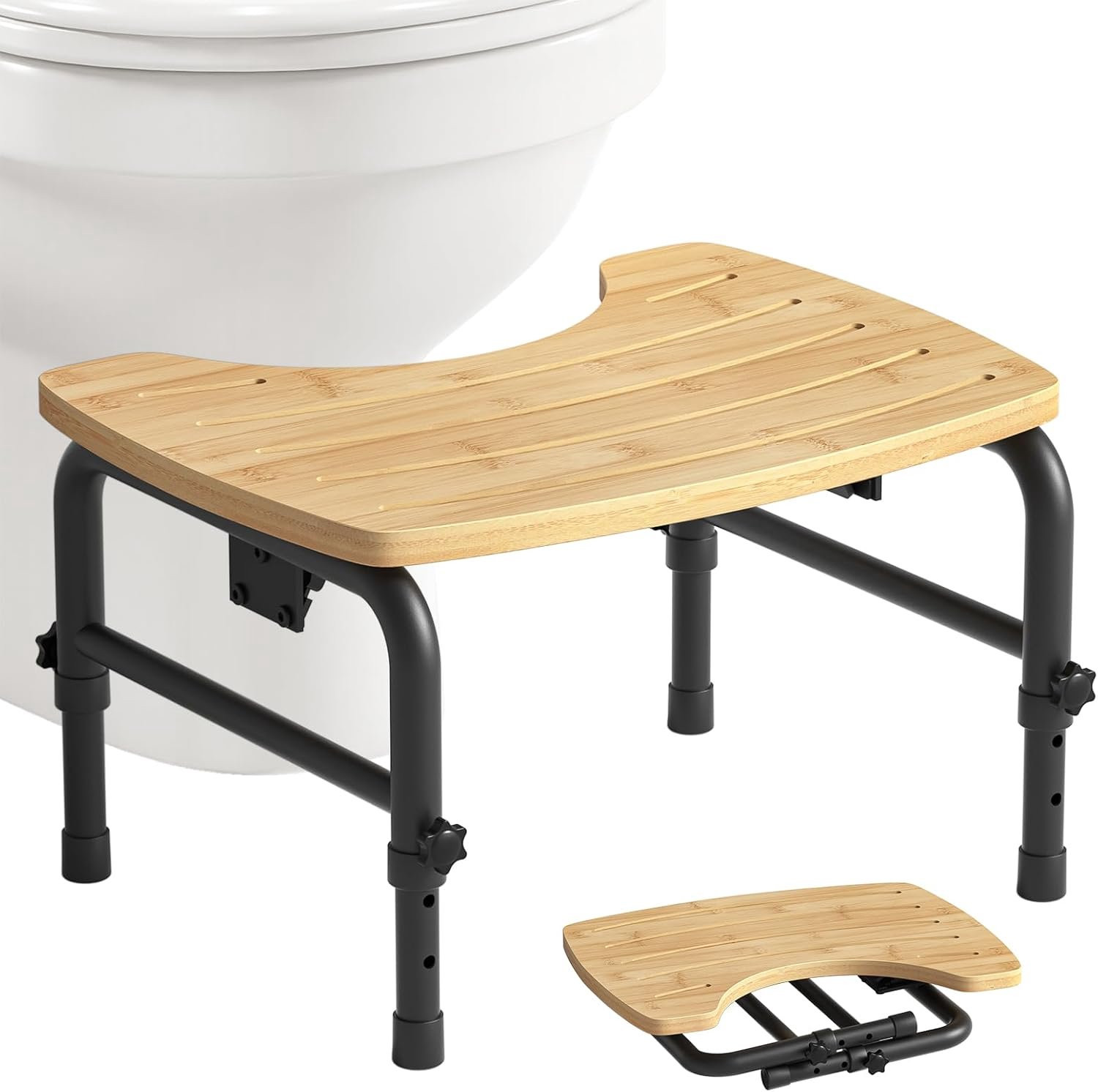 Inklapbare toiletkruk voor volwassenen