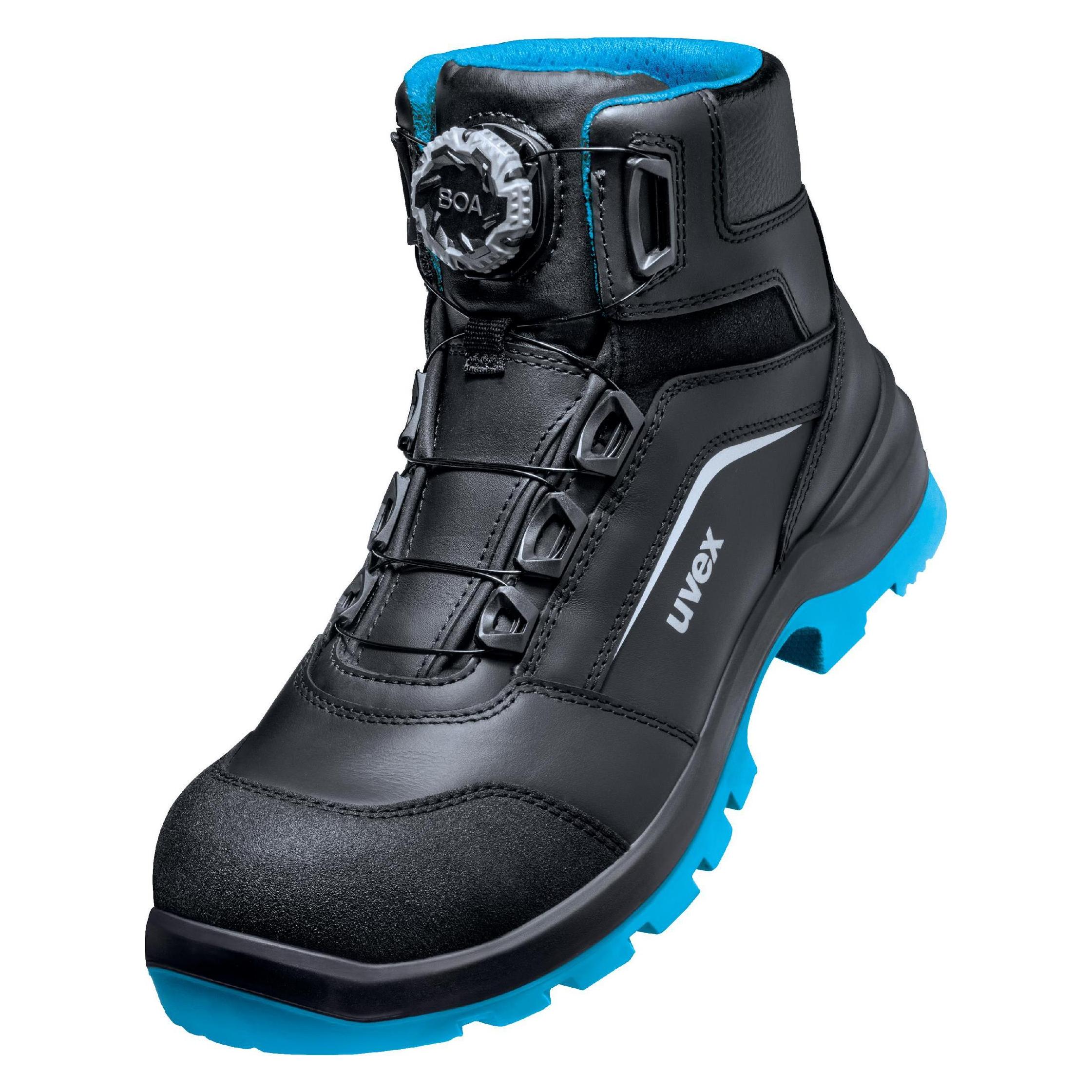 Uvex Stiefel 9569 schwarz/blau PUR (35) (9569135)