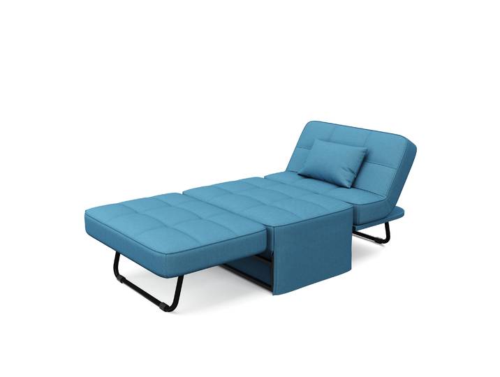 Schlafsessel MATT blau