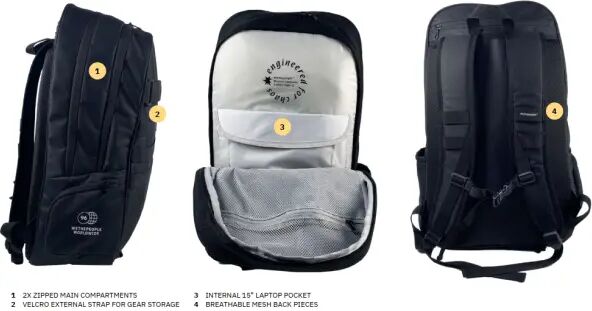 Rucksack Wethepeople Global (Schwarz)