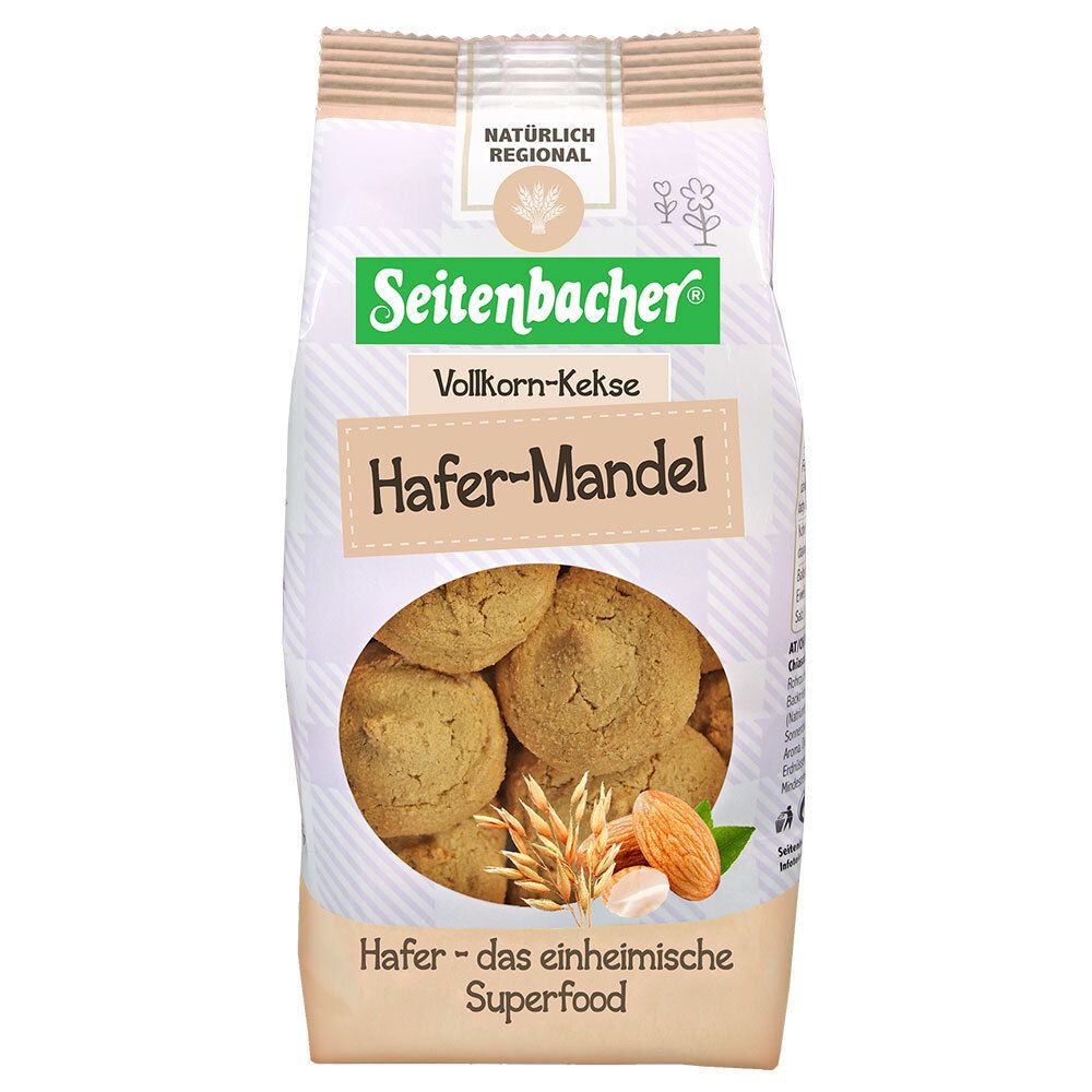 Seitenbacher Vollk. Hafer - Mandel Keks 200 g Kekse