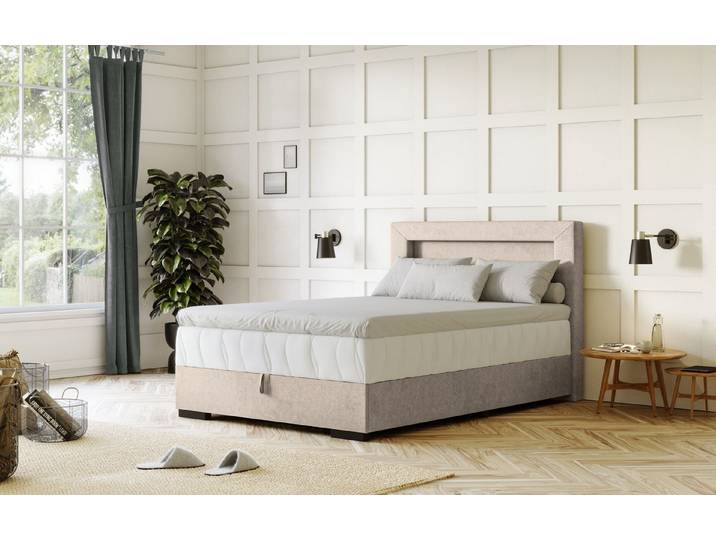 COTTA Boxbett Kelly, ausgestattet mit LED-Licht, inkl. Bettkasten