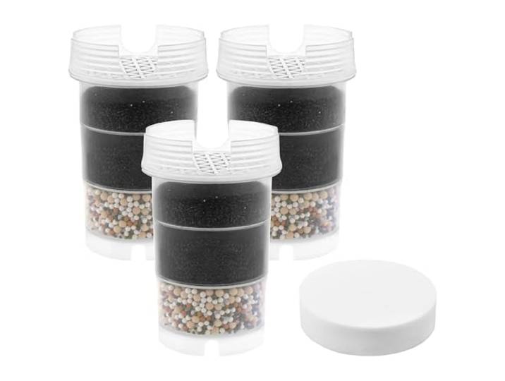 6-Monatspaket Filterkartuschen mit Microschwamm für Wasserfilter Acala Quell One/Swing/Sunny/Wassetto/Silizia