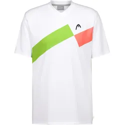 HEAD Topspin Tennisshirt Herren | Gr. XL | rot - rot